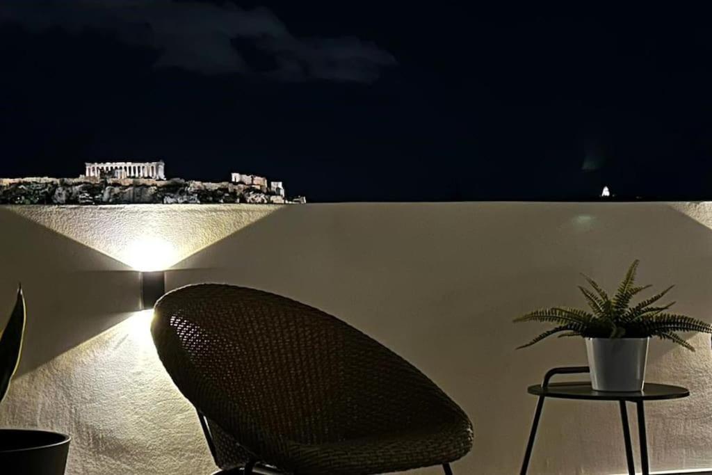 Exquisite Penthouse With Breathtaking Acropolis Panorama View Daire Atina Dış mekan fotoğraf