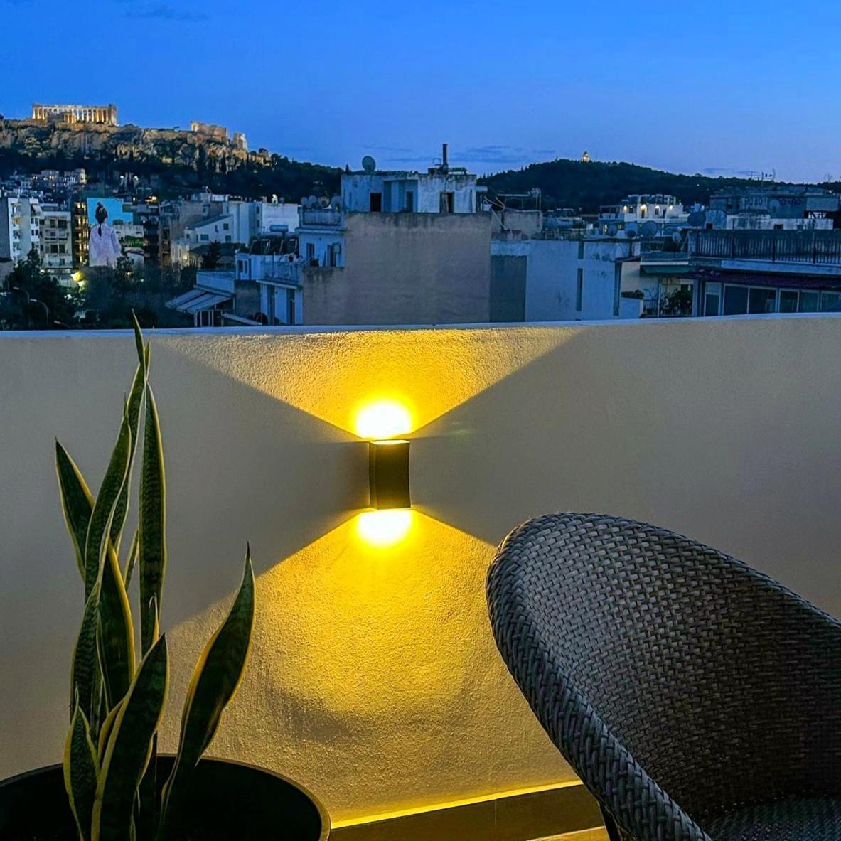 Exquisite Penthouse With Breathtaking Acropolis Panorama View Daire Atina Dış mekan fotoğraf