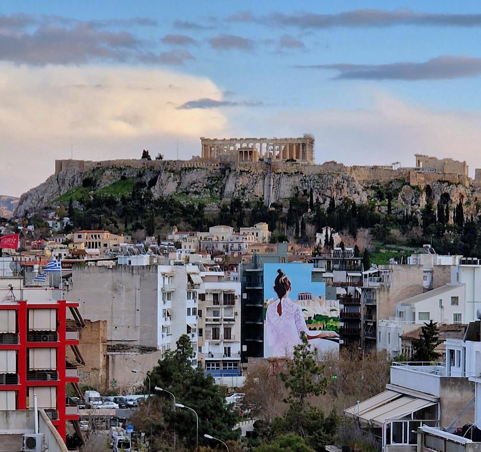 Exquisite Penthouse With Breathtaking Acropolis Panorama View Daire Atina Dış mekan fotoğraf