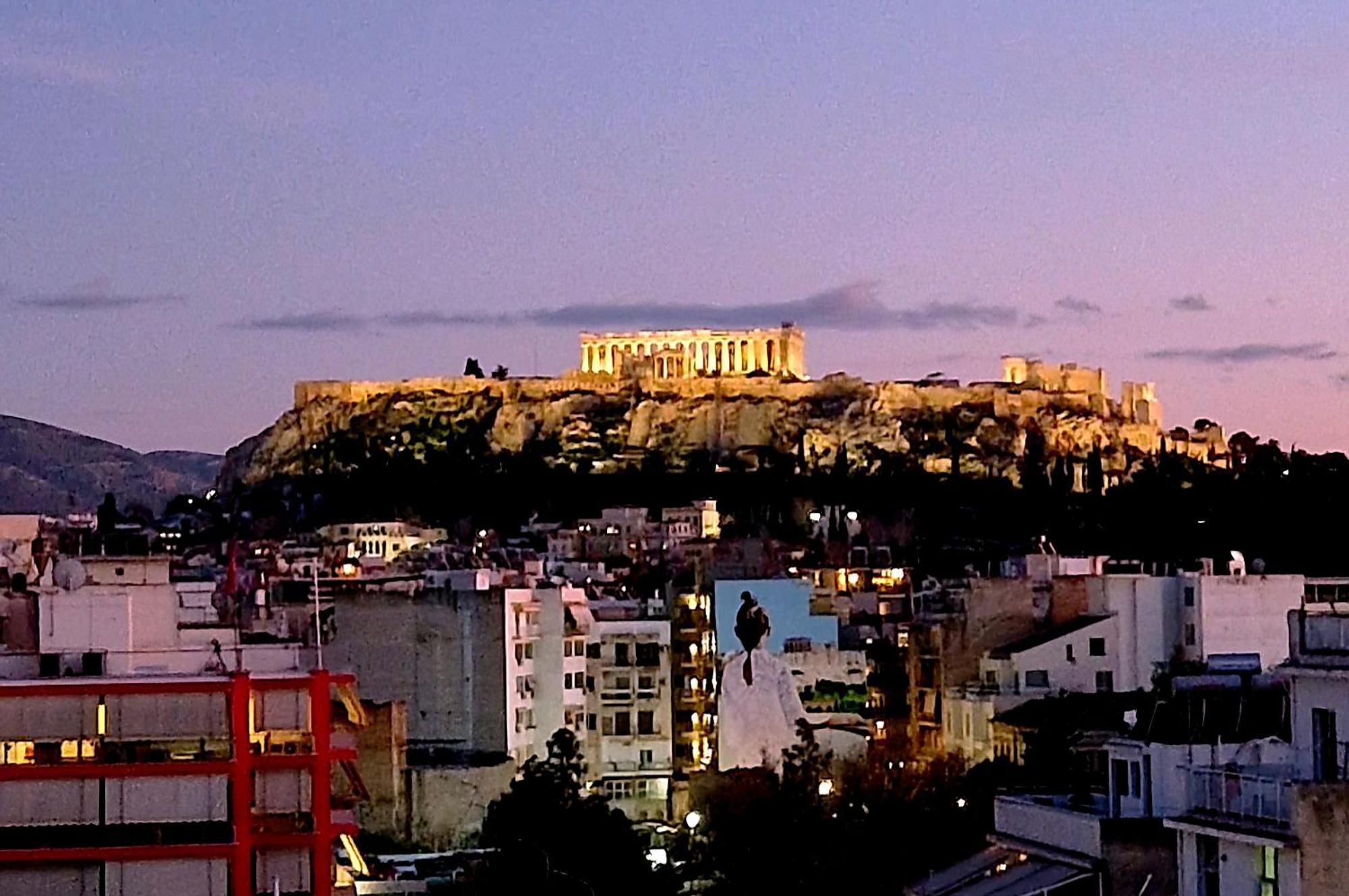 Exquisite Penthouse With Breathtaking Acropolis Panorama View Daire Atina Dış mekan fotoğraf